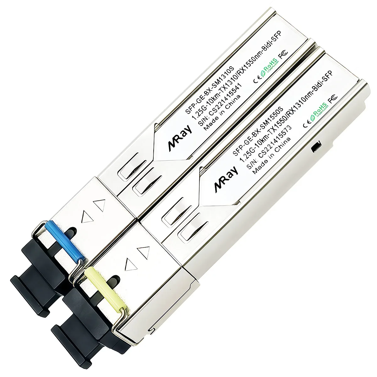 

1.25G SFP Bidi Transceiver,up to 120KM 1000Base-BIDI SingleMode Simplex SC Fiber Module for Cisco GLC-BX-D,Mikrotik, Ubiquiti