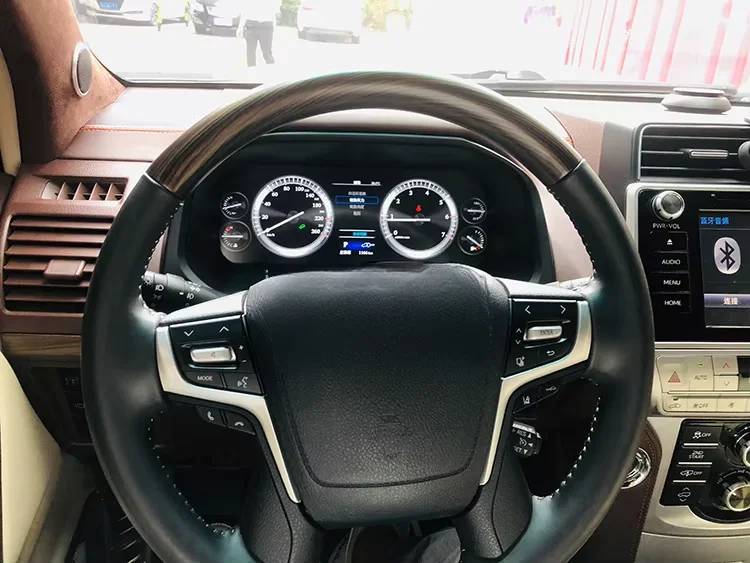 

12.3“Car LCD Instrument For Toyota for Prado 2010-2023 Cluster Display Digital Speedometers Dashboard Virtual Cockpit Panel