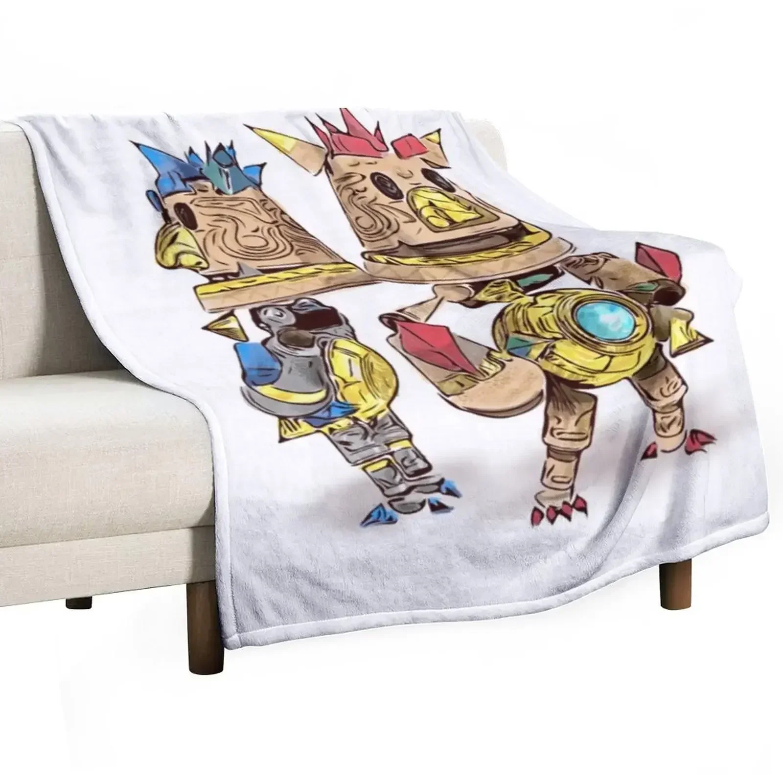 Knack 2 T-ShirtKnack II Original Line Art Throw Blanket Quilt blankets ands Plaid Custom Blankets