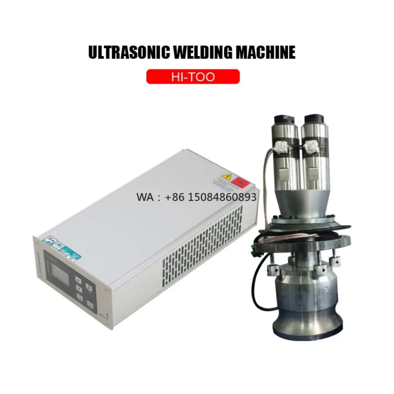 

15KHZ 4200W Ultrasonic Plastic Welding Machine With Generator Transducer Horn High Power Digital System