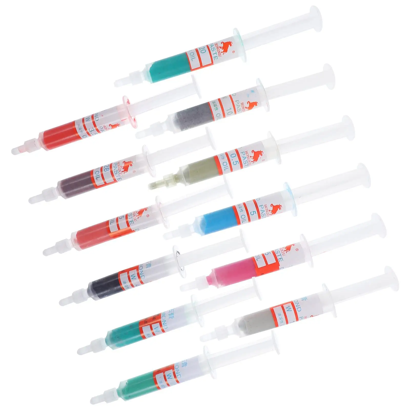 12-delige polijstpasta Lapping Scratch Remover Compound Metal Suite