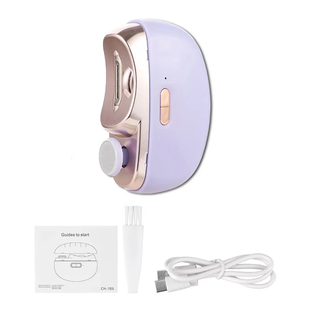 

Портативная электрическая машинка для стрижки ногтей 2 в 1, 2-скоростная шлифовальная машина с двойной головкой, маникюрный резак, регулируемые светодиодные инструменты для обрезки и полировки пальцев ног