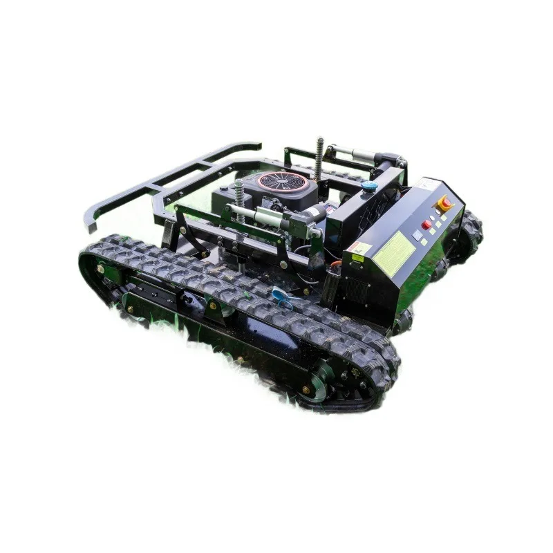 Lawn mower, agricultural orchard embankment weeding, crawler remote control weeding c