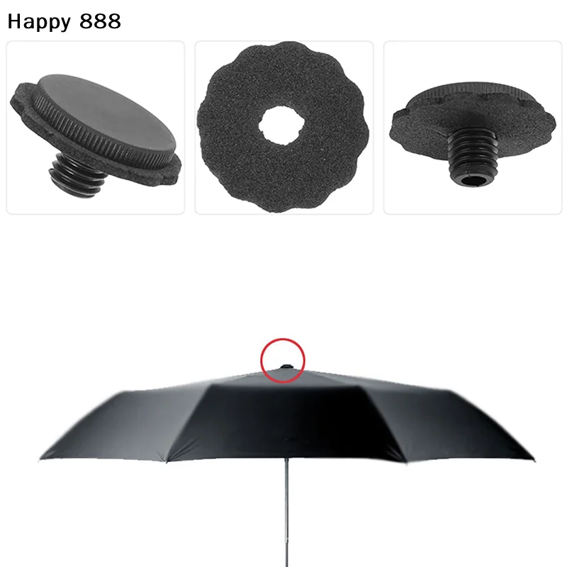 4er-Pack faltbare Regenschirmspitzen – perfekt zum Ersetzen abgenutzter Stockregenschirmkappen oder zur Reparatur von Sonnenschirmen
