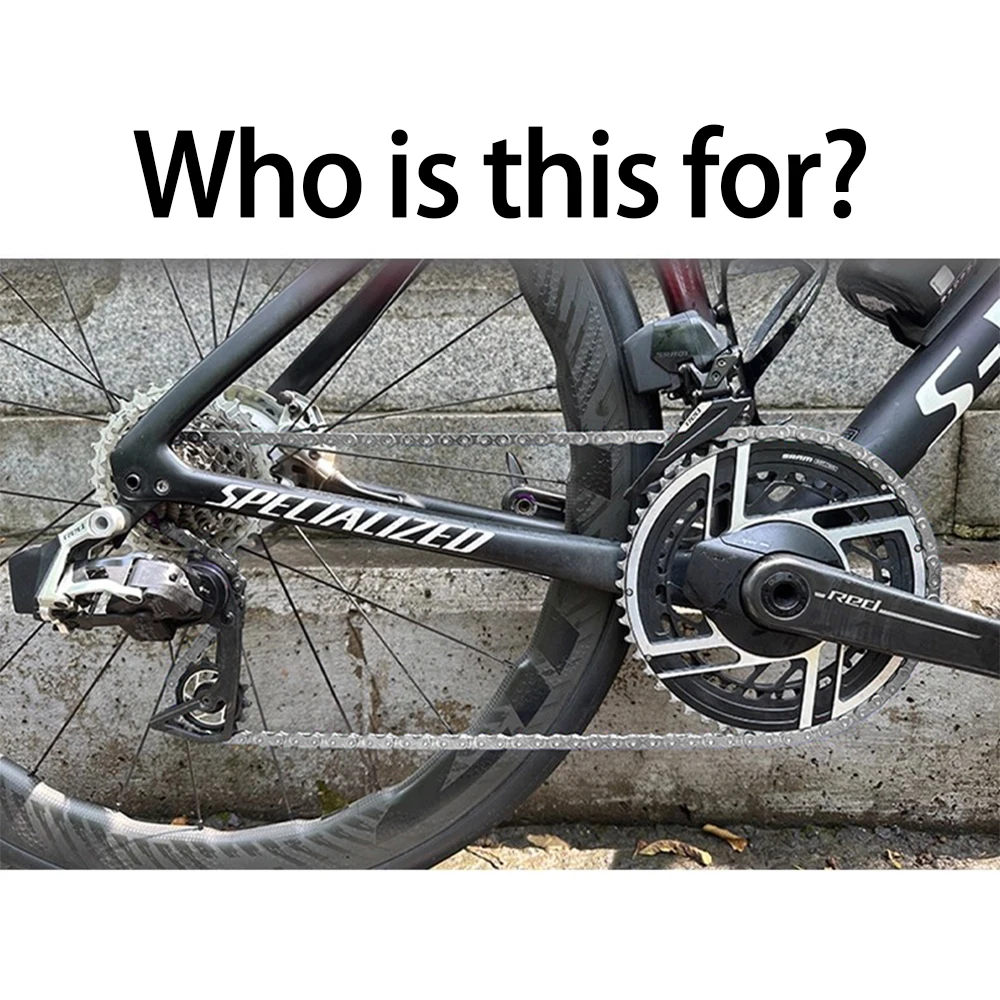 KMC X Flache 12-Gang-Fahrradkette Flattop MTB-Ketten 12S Curren Rennradkette für Shimano DA Sram RED – Detail 7