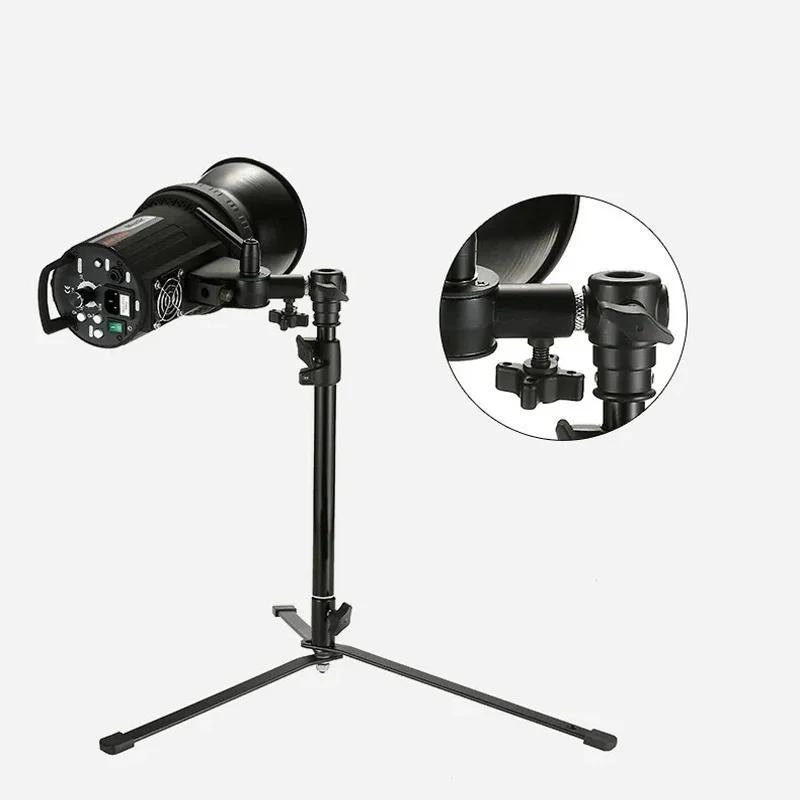 Selens 62cm Portable Folding Backlight Light Stand With Pole Detachable Tripod Light Stand Photo Studio Photography Accessories