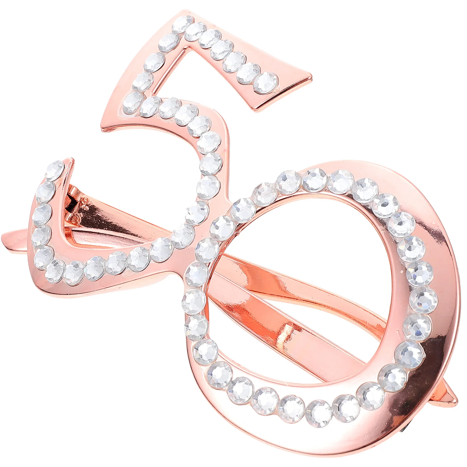 

Birthday Party Glasses 50Th Age Glitter Rhinestone Frame Lightweight Novelty Eyewear For Adults Celebration Photo Props