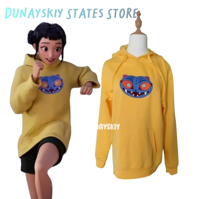 Popular Anime KPop Demon Hunters Zoey sudaderas con capucha dibujos de tigre hombres mujeres chándal de manga larga coreano KPop Demon Hunters Sudadera con capucha