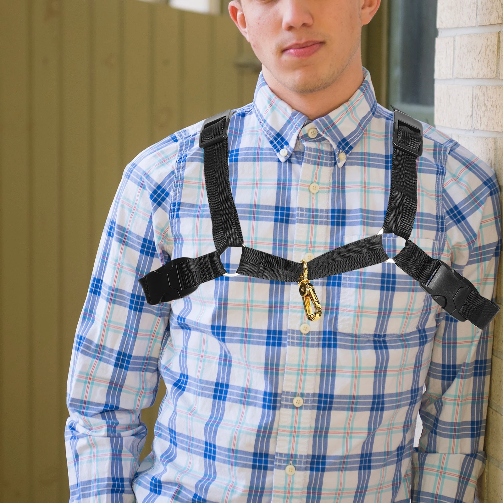

Saxophone Strap Shoulder Adjustable Support Alto Accessories Shoulders Carrying Harness Cloth Accessory