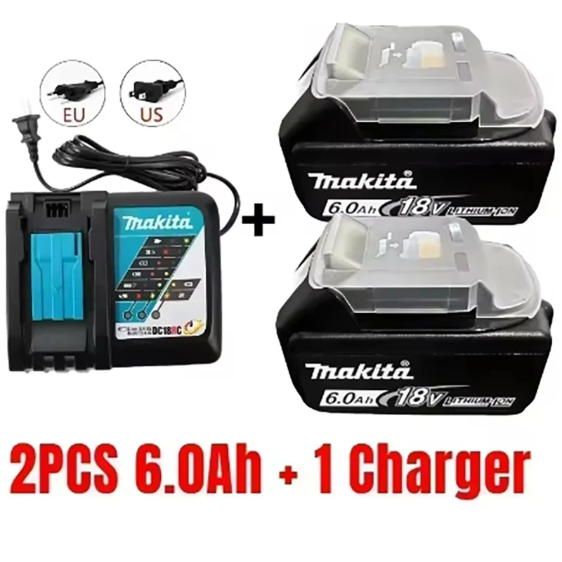 

100% genuine 18V Makita battery 5000mAh suitable for power tool DTW700 BL1850B BL1850 BL1860 BL1815 replace lithium battery