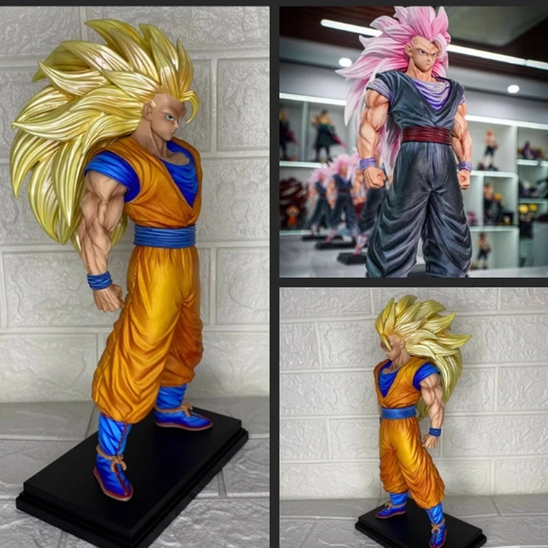 

32 см Jt Dragon Ball Star Tracks Super Saiyan Goku, супер модифицированная фигурка Seven Dragon Balls, модель дисплея, подарочная игрушка, оптовая продажа