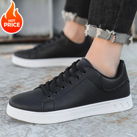 Casual Shoes Loafers British Leather Sneakers Flats Shoes Classic Men Leather Shoes Spring Summer New Trendy All-match Platform