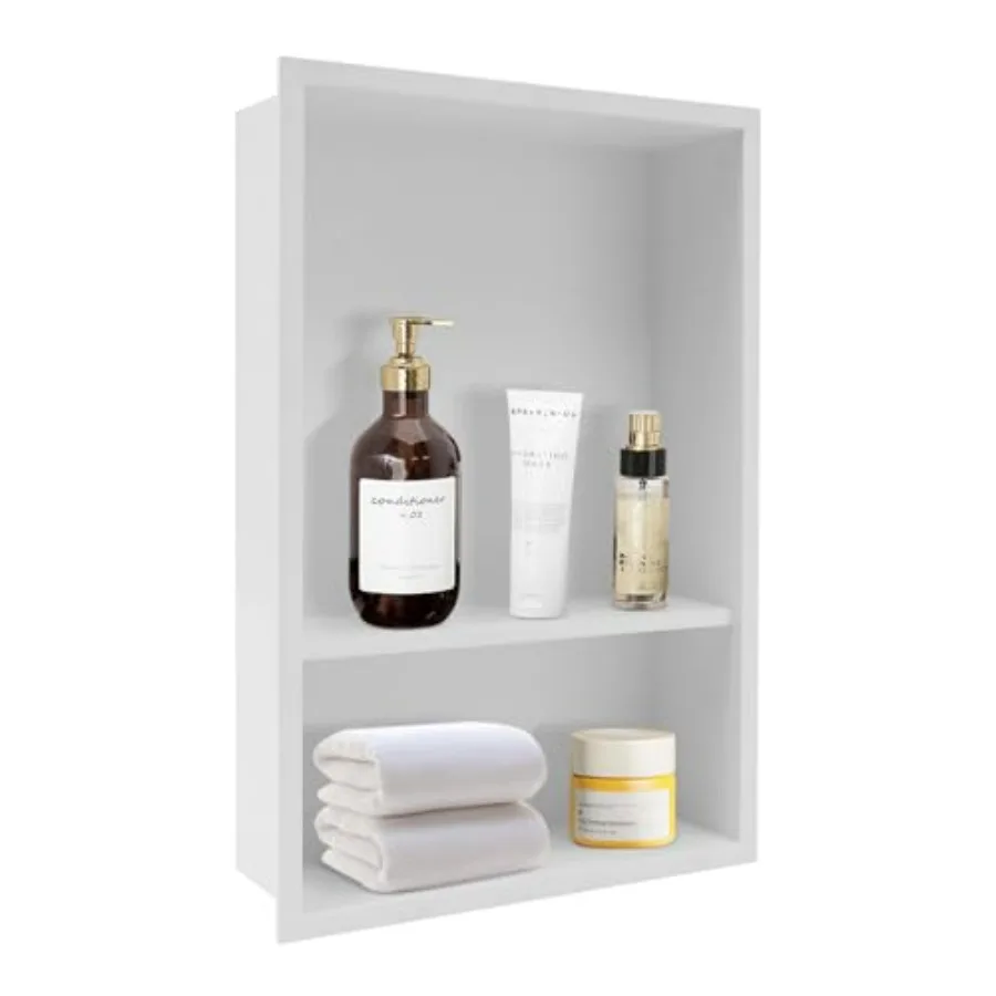 

Stainless Steel Shower Niche 13 X 18 Recessed Shower Shelf for Bathroom Storage Recessed Wall Niche Easy Installation No Tile N