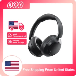 QCY H3 Pro ANC Wireless Headphone Hi-Res Spatial Audio Earphone with LDAC 50dB Noise Canceling Over Ear Headset Dual Connection