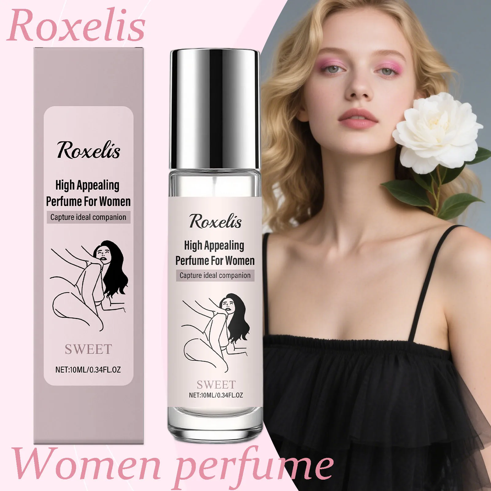 

Roxelis милые женские духи портативные освежающие романтические атмосферы импоральные очаровательные уверенно ежедневные цветочные духи для свиданий