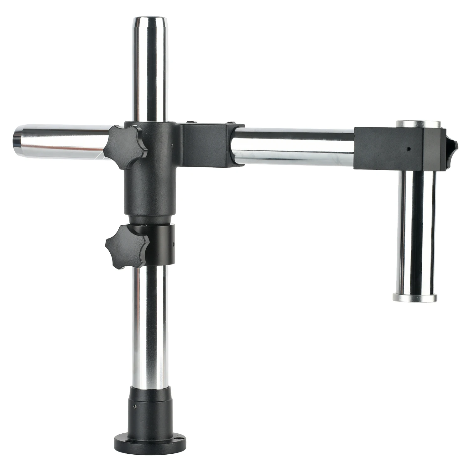 KOPPACE Single Arm Microscope Black Bracket Horizontal Movement 235mm Column Diameter 32mm Height 380mm