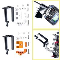 Monitor Phone Holder Clip Bracket Mount Support FlySky FS-i6 i6S Remote Controller RC Transmitter Drone RC Multicopter Parts