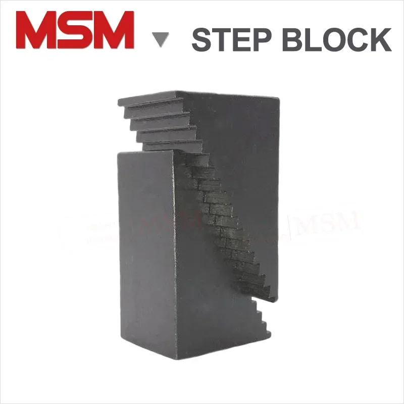 2PCS/Lot 10.9 Level Step Block Pyramid Triangle Block Mould Pressing Plate for Milling Machine Lathe Tools Drilling Machine etc