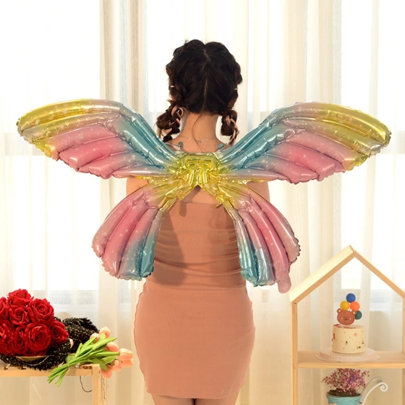 Balloon Butterfly-Fata Ali Dress Up Birthday Party Decor-Favori Costume da angelo