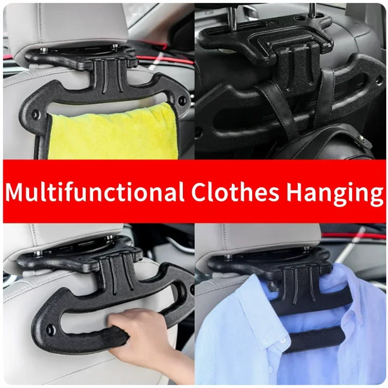 

Car Styling Interior Exterior Car Clothes Rack Cars Seat Back Armrest Multi-function Cars Safety Hanger Safety Handle Hook