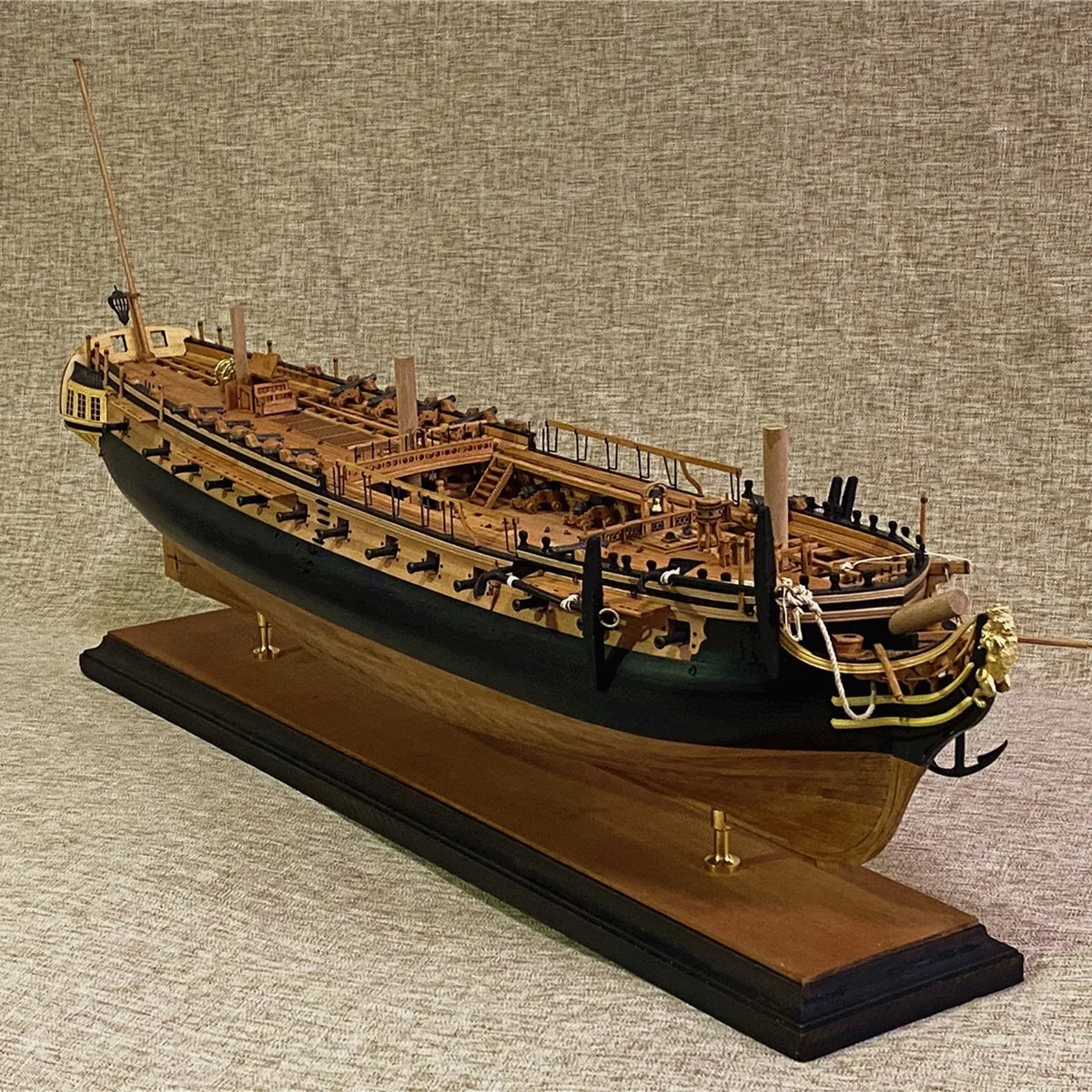 

1/72 Моделирование парусника Белла, 67 см, весь корабль изготовлена из грушевого дерева, модель парусника, комплект игрушки для мальчика в подарок