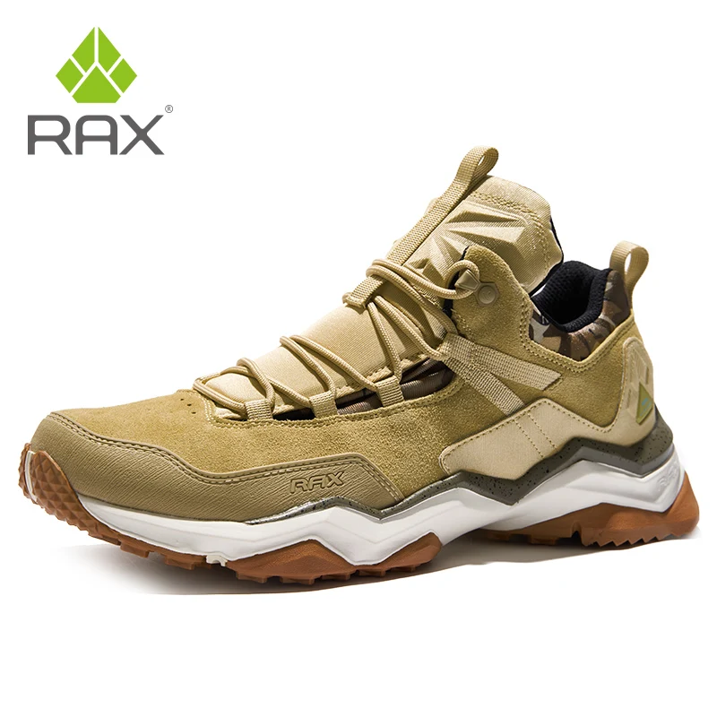 RAX-أحذية المشي لمسافات طويلة مقاومة للماء للرجال ، أحذية المشي في الهواء الطلق ، مع توسيد متعدد ، لتسلق الجبال ، خفيفة الوزن ، الرحلات