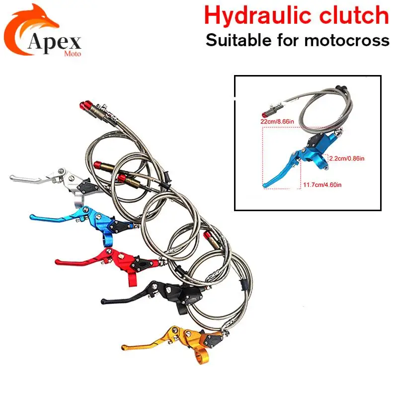 

For Motocross Accessories Enduro Motorcycle Brake and Clutch Lever Hydraulic Tuning Handle Universal 1200mm Drop Ship