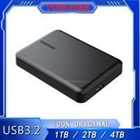 Toshiba Canvio Partner 4TB/2T/1T Usb 3.2 Gen 1 Portable external HD high-speed transfer hard drive for laptop transfer