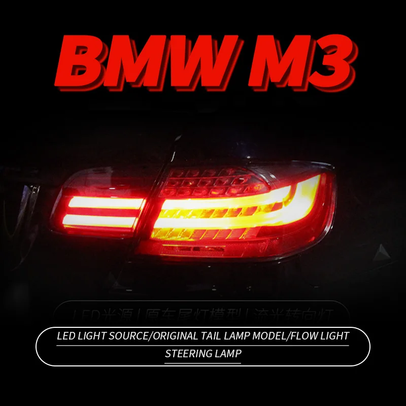 

Car Led Rear Lights for BMW 3 Series 2 Door E92 M3 Coupe 2007-2013 Led Tail Light Assembly Accessories Plug And Play