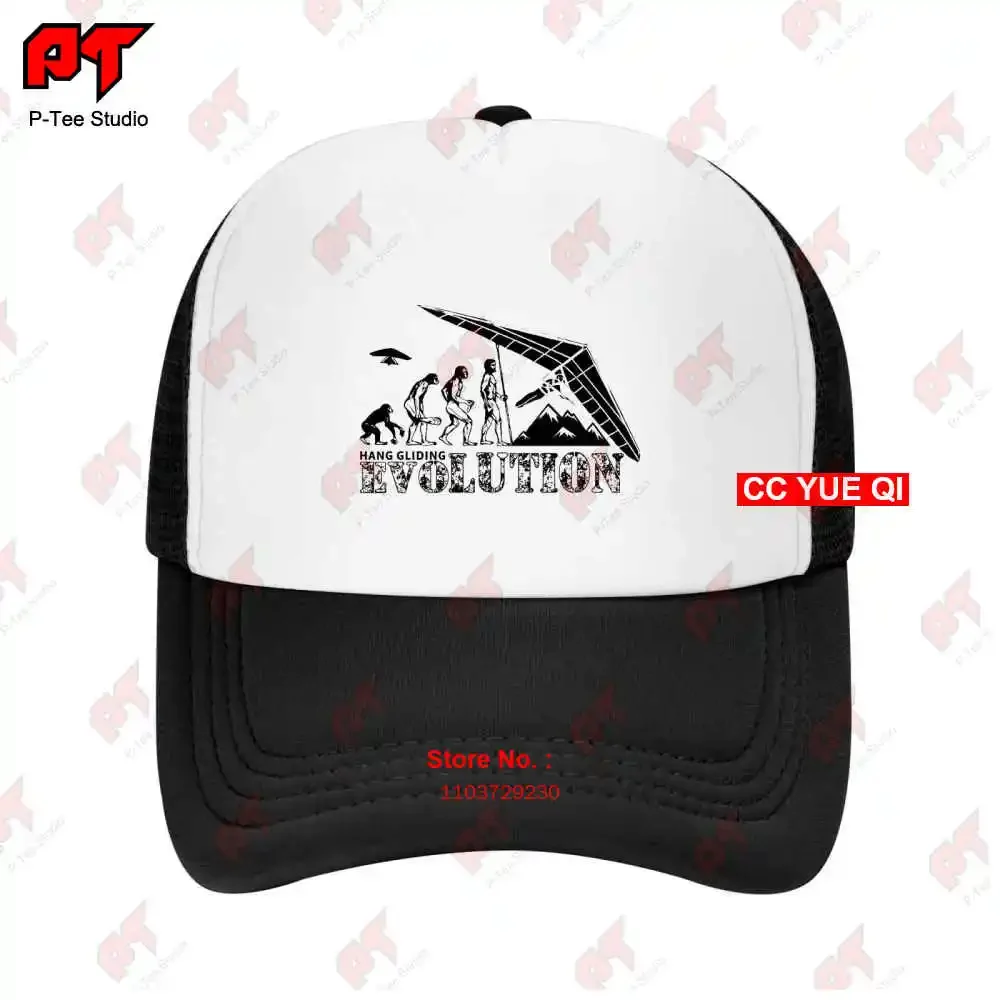 Hang Gliding Hang Glider Evolution Paraglider Baseball Caps Truck Cap U34N