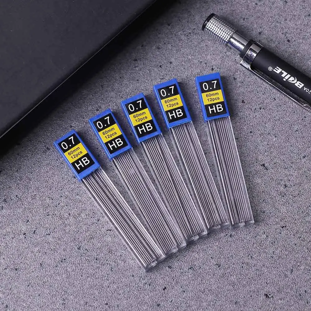5 Stück/Los 0,3mm 0,5mm 0,7mm 0,9mm Druck bleistift Blei Nachfüll kunst Zeichnung automatische Bleistift austauschbare Nachfüllungen niedliches Briefpapier – Detail 8
