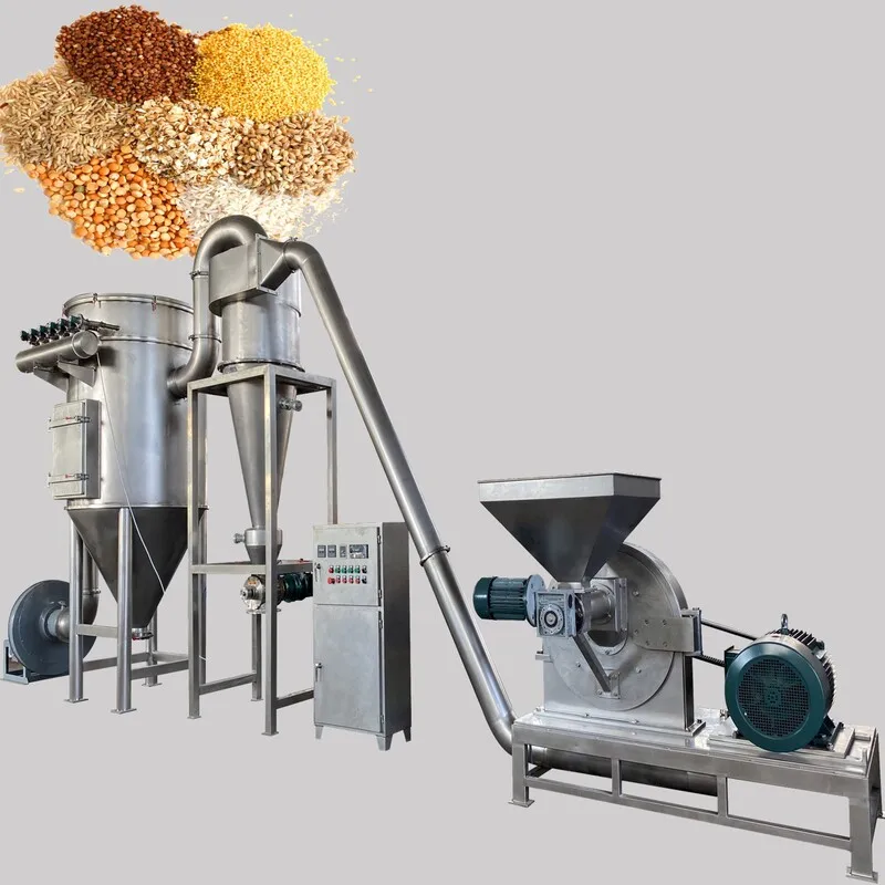 Food Grinder Pulverizer Rice Powder Corn And Wheat Milling Machine