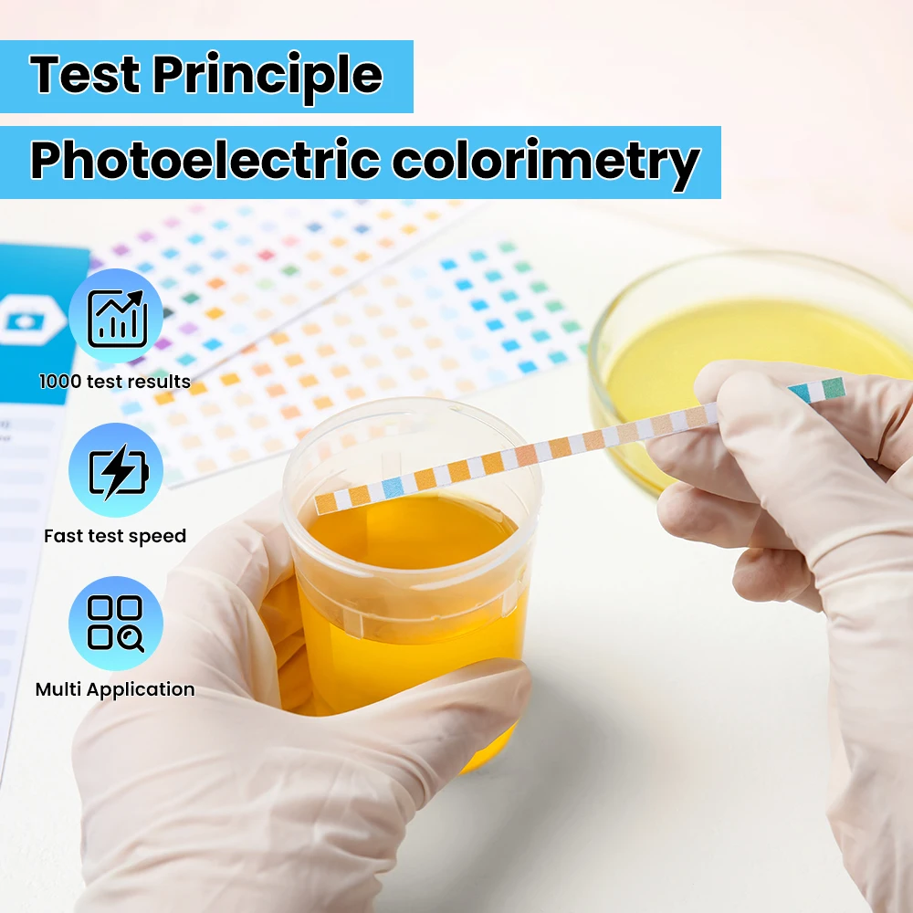 Colorímetro fotoeléctrico semiautomático del analizador de orina veterinario W-200BVET