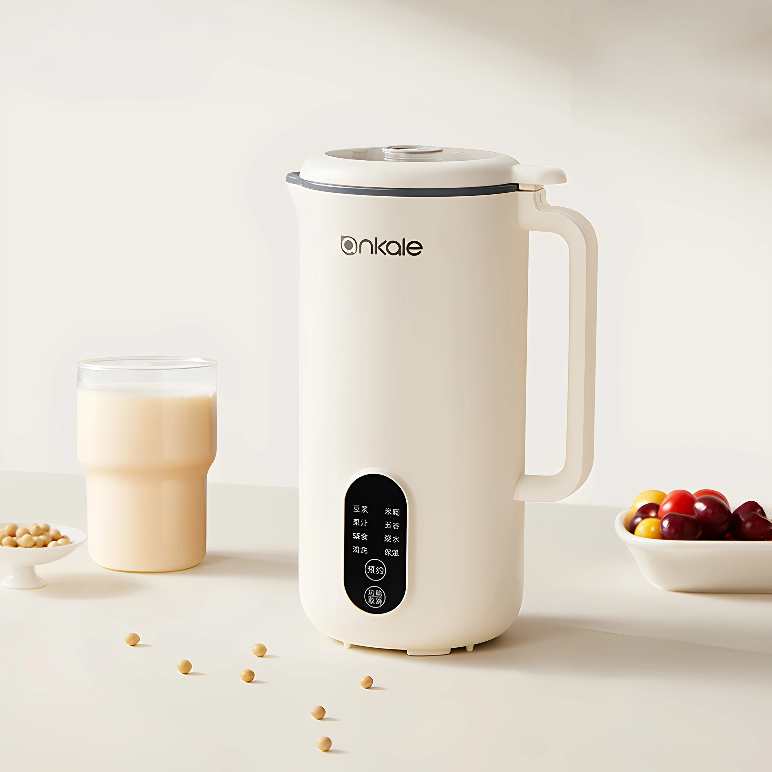 650 مللي ماكينة تصنيع حليب الصويا الكهربائية عصارة خلاط خلاط الخضار النازع معجون الأرز صانع آلة الإفطار 220 فولت