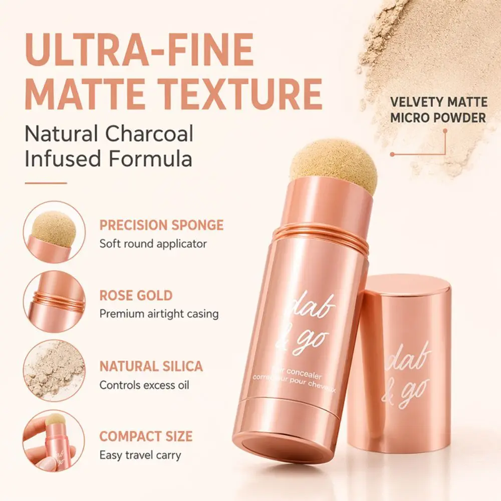 Waterproof Hairline Shadow Powder Hairline Touch Up Mess Free Application Root Cover Up Stick Natural Finish