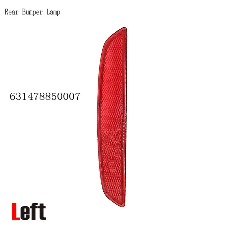 Rear Reflector Light Lamp For BMW M Series F85 X5M X5 M SAV 2014-2019 1 Pair Fit 63147850005 63147850006 Rear Bumper