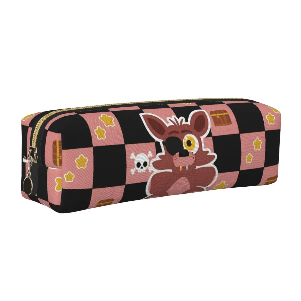 

FNAF At Freddys Pencil Case Pencil Pouch Pen Holder Kids Big Capacity Bag Students School Zipper Stationery