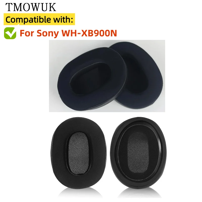 

Replacement Ear Pads Cushions for Sony WH-XB900N Headphone Soft Memory Foam Pads/Earpads