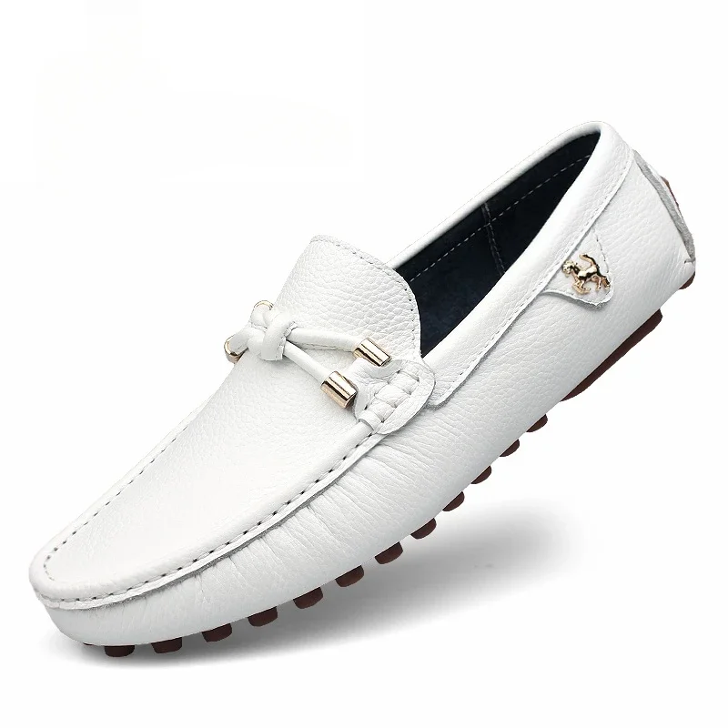 Sapatos masculinos de salto baixo em couro, slip-on, trabalho diário, moda casual, negócios, primavera e outono, venda quente, 2023