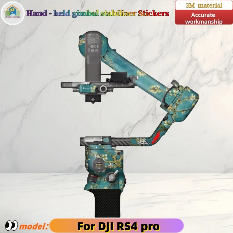 

For DJI RS4 pro hand - held gimbal stabilizer stickers, DIY skin,Precision tailoring wear-resistant protective film