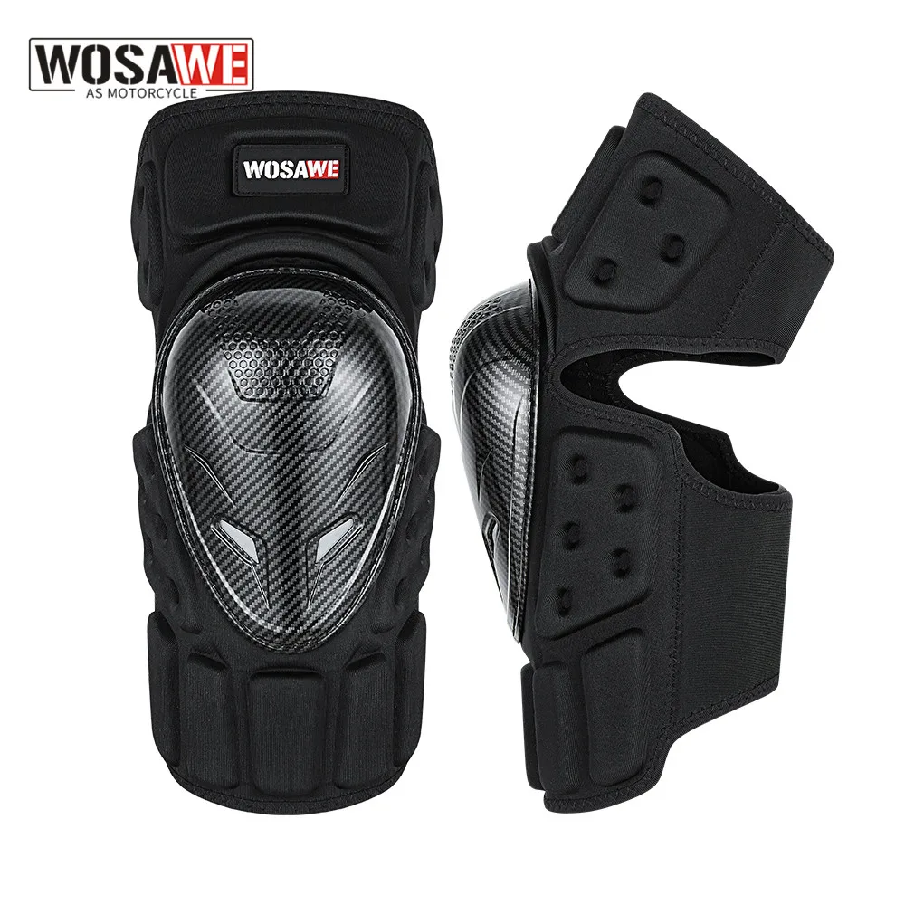 

WOSAWE Motorcycle Knee Pads Guards Off-Road Protective Kneepad Motocross Brace Protector Motorbike Protection