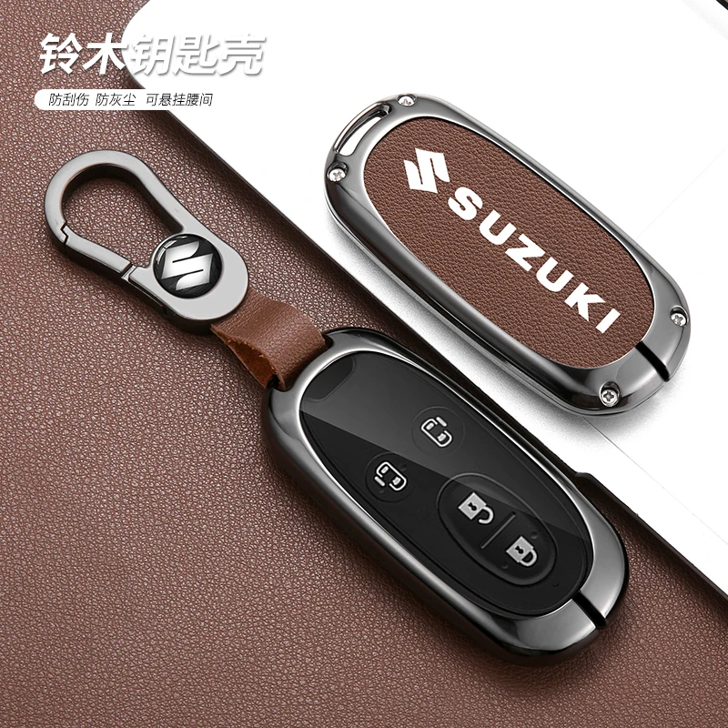 2/3/4 Buttons Car Smart Remote Key Case Cover Protection Shell For Suzuki Wagon R Tingray Solio Concept 280 R Vitara Accessories