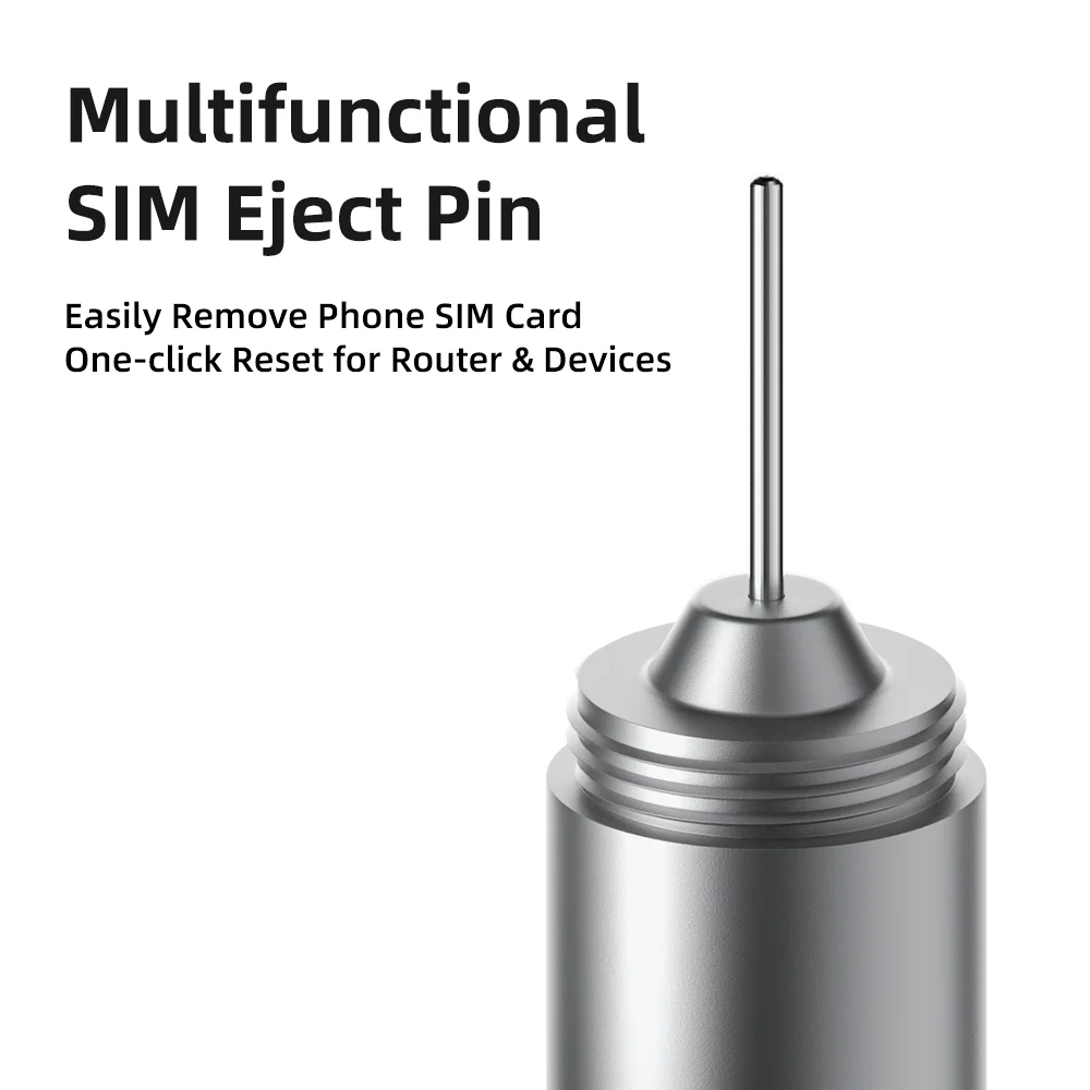 2 in 1 Multi-functional Keychain Portable SIM Card Eject Pin Box Opener Alloy Mini Pocket Tool For Mobile Phone view 5