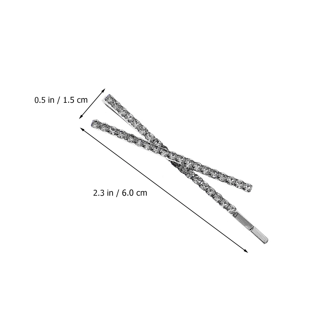 

3 шт., заколки для волос со стразами, заколки, металлические украшения с бриллиантами, серебряный цвет, женские аксессуары для свадебной вечеринки, выпускного вечера