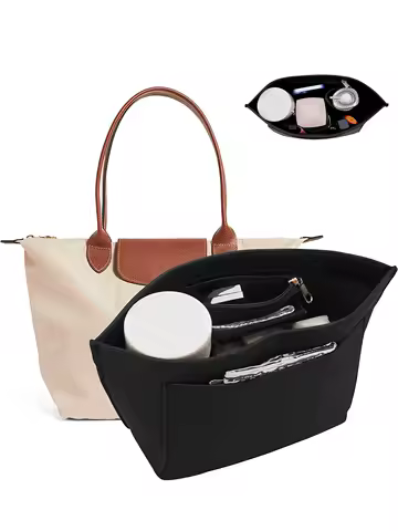 Purse Organizer Insert, Felt Bag Organizer For Handbag Purse Organizer, 5 Colors, 3 Size