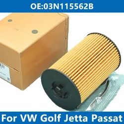 Car Oil Filter Kit 03N115562 For VW Golf VII JETTA IV Passat B8 Tiguan SHARAN CADDY CRAFTER SKODA Octavia SEAT 1.6 2.0TDI Engine