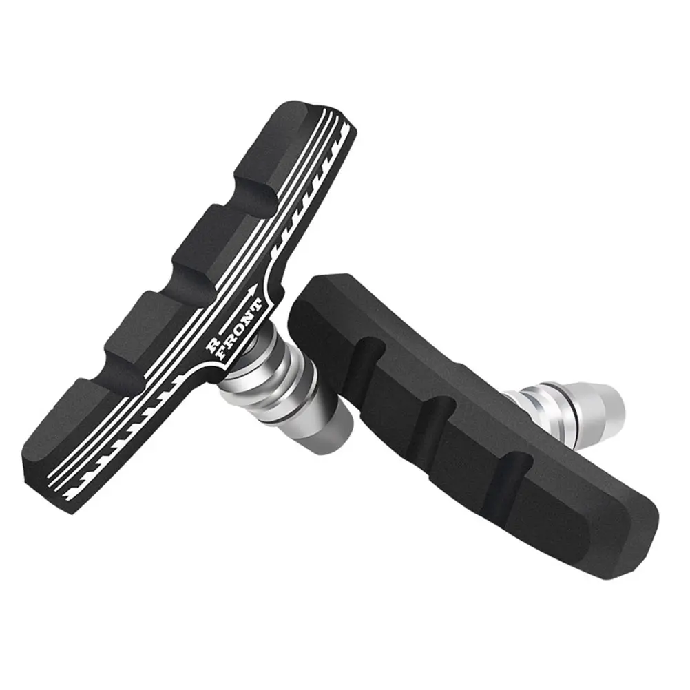 

Universal Fit Rubber Brake Pads Silent Wear Resistant Bicycles Disc Blocks Durable For Road Mountain Cycling