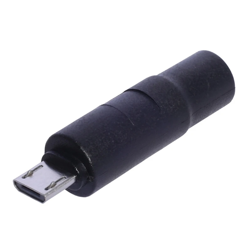 Conector carga del adaptador corriente USB DC4.0x1.7mm a 5 pines para luz LED cámara