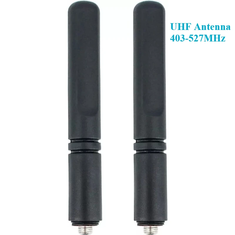 2pcs UHF Stubby Antenna 403-527MHz for Motorola XPR3300e XPR3500e XPR7350e XPR7550e XIR P8668 P8600 P8608 GP328D GP338D DGP8550