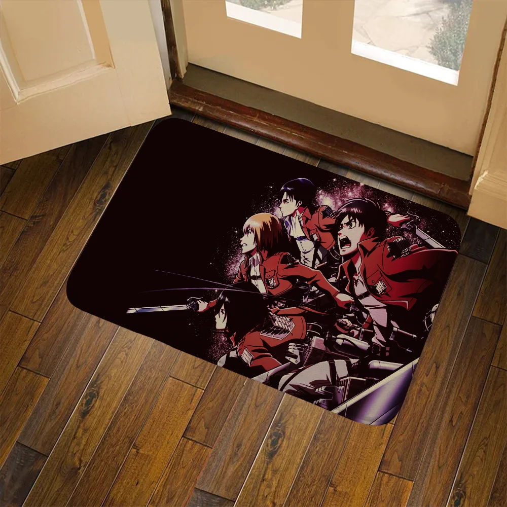 Attack on Titan Entrance Carpet for Kitchen Outdoor House Entrance Mat Things for the Home Decor Items Rugs Aesthetic Room Rug